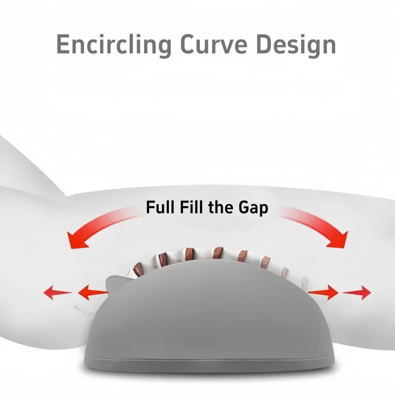 CoreSupport lumbar pillow material and construction details